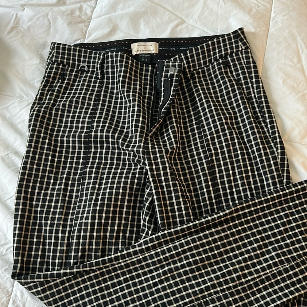 Anthropology stripped pants